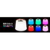 PuffyGlo Solar LED Lantern & Bluetooth Speaker – Portable, Colorful, Waterproof