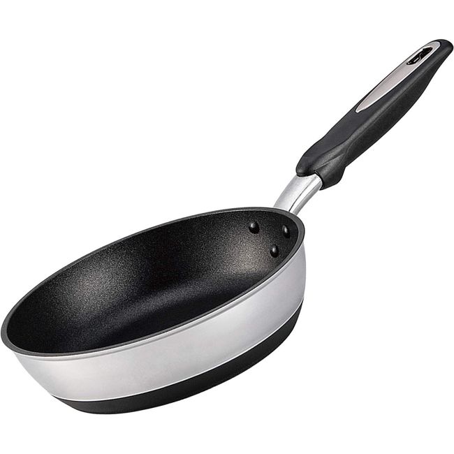 Hokuriku Aluminum IH High Cast Premium Frying Pan, 8.7 inches (22 cm), Compatible with Induction, Made in Japan