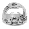 Everyday Elegance Solid 14K White Gold Single Earring Back Replacement | Threaded Screw on Screw Off | Earring Back Locking 1 Piece Post Size Large .040" | with Gift Box