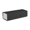 LAGO TERRA Ultra-Practical Rectangular Foldable Glasses Case - Charcoal