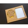 School Bus Driver Picture Frame - Holds 3x4 Photo