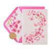 Papyrus Blank Card for Her (Pink Glitter Butterflies)
