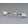 Stainless Steel EA638LA-62 5 Hook (Lever Type Suction Cup)