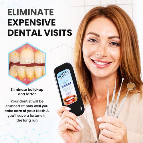 Dental Duty Dental Tools, Dental Pick for Teeth Cleaning Tools – Plaque Remover for Teeth with Teeth Cleaning Kit - Stainless Steel Dental Mirror for Teeth, Scraper and Scaler, (Black)