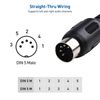 Cable Matters 2-Pack 5 Pin DIN MIDI Cable, 5 Pin MIDI Cable - 0.9m