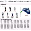 HQ8 Replacement Heads for Philips Norelco, HQ8 Blade for Norelco Aquatec, New Upgraded 8 Series 3-pc Pack
