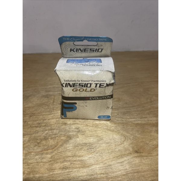 Kinesio Tex  Gold Tape Blue Fingerprint Technology