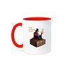 3dRose, For Fawkes Sake Remember The Gunpowder Plot, 11oz Two-Tone Red Mug