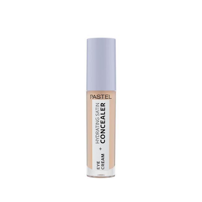 Pastel Eye Cream + Hydrating Satin Concealer - Göz Kremi + Göz Altı Kapatıcısı, 62 Ivory, 4,3 ml