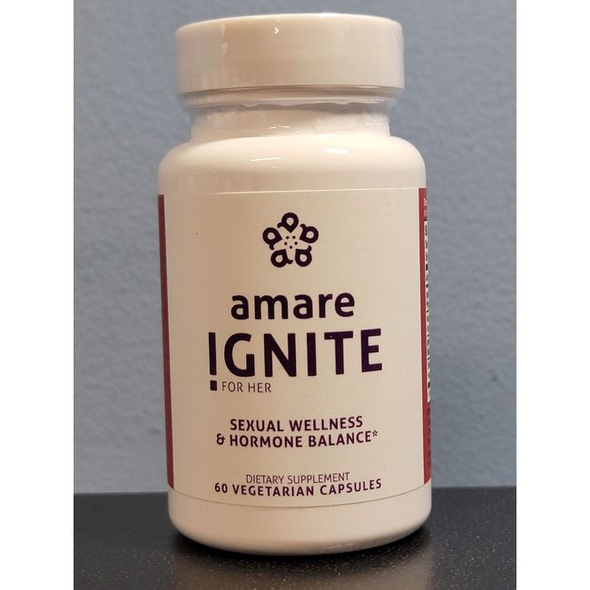 Amare Global Ignite for Her 60 Capsules - New / Sealed! Exp 3/2025