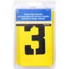Hillman 847027 3-Inch Numbers, Letters, and Punctuation Combo Stencil Set