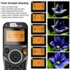 Wireless Shutter Release Timer Remote Control with 2 Connecting Cables E3/N3, Pixel Shutter Release Cable Compatible for Canon Eos Cameras, 80M+ Remote Distance