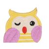 HKM 10232243 Patches, Yellow/Pink/Purple, One Size