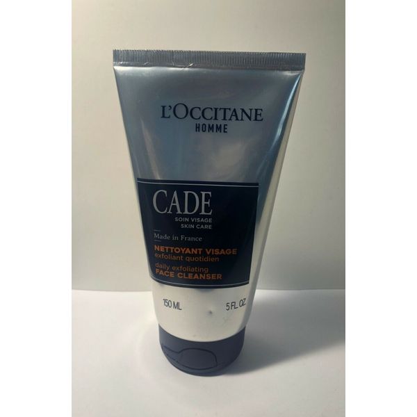 L'OCCITANE HOMME CADE SKIN CARE DAILY EXFOLIATING FACE CLEANSER 5OZ