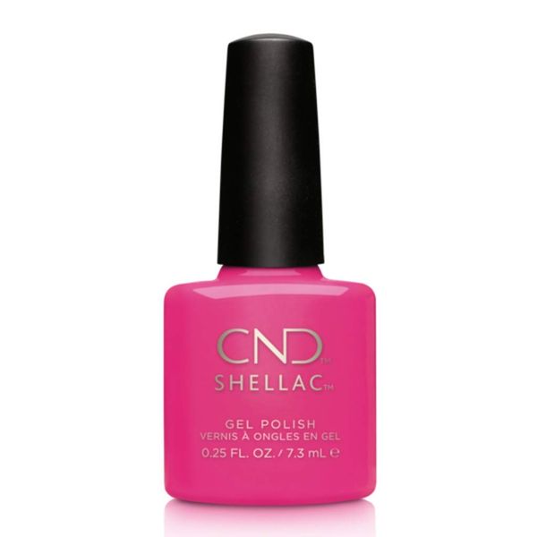 CND Shellac Nail Polish, Hot Pop Pink