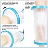 Bramble - Transparent Waterproof Silicone Knee Cast Protector for Bath & Shower