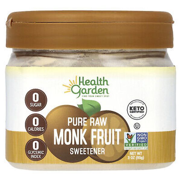 Pure Raw Monk Fruit Sweetener, 3 oz (85 g)