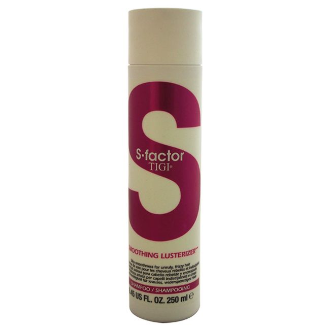 S-Factor Smoothing Lusterizer Shampoo by TIGI for Unisex - 8.45 oz Shampoo