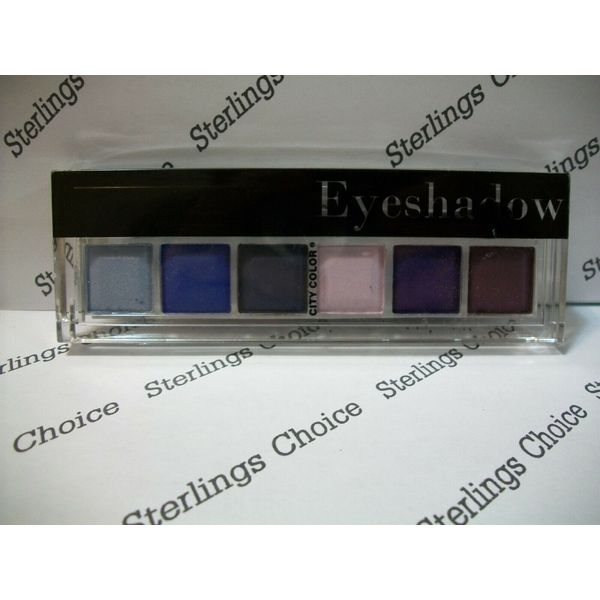 City Color 6 Color Eye Shadow Palette #1