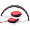 Vibe Slick On-Ear Headphones - Black/White/Red