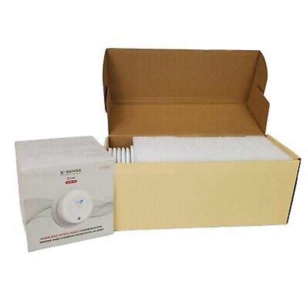 X-Sense SC01 Combination Smoke & Carbon Monoxide Alarm 6-Pack (Five Are New)