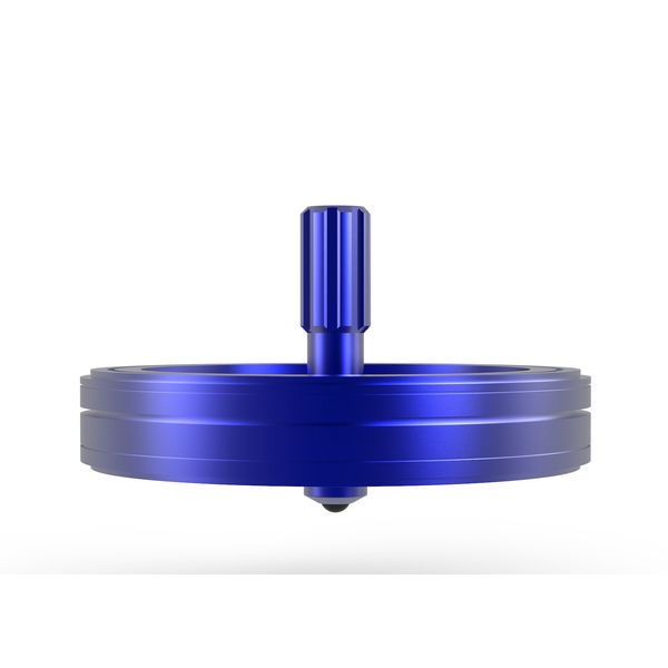 USS NIMITZ | Metal Spinning Top |  Ocean Blue