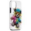 iPhone 12/12 Pro Teddy Bear with splashes of colour Case