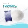 Ancient Secrets Nasal Cleansing Salt, Non-Iodized – USP-Grade Sodium Chloride, 40 Pre-Measured Packets for Any Neti Pot, Sinus Irrigation System + Bonus Pack