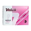 Volvik BCRF Vista 3 360 Pink Golf Balls (One Dozen)