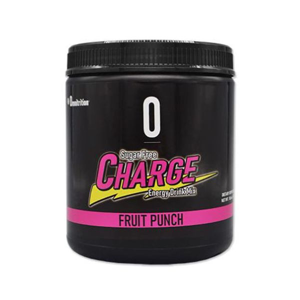 OMNITRITION ~ Sugar Free Fruit Punch Charge Energy Drink Mix 10.6oz 60 servings