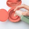GIVERNY Close Cover Foundation Portable To Go Kit Mini Mesh Case, orange
