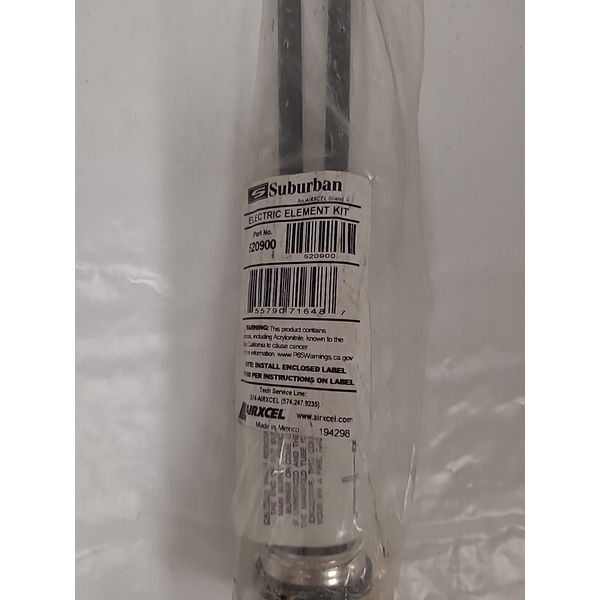 SUBURBAN 520900, OEM WATER HEATER ELEMENT  RW792 120V 1440W