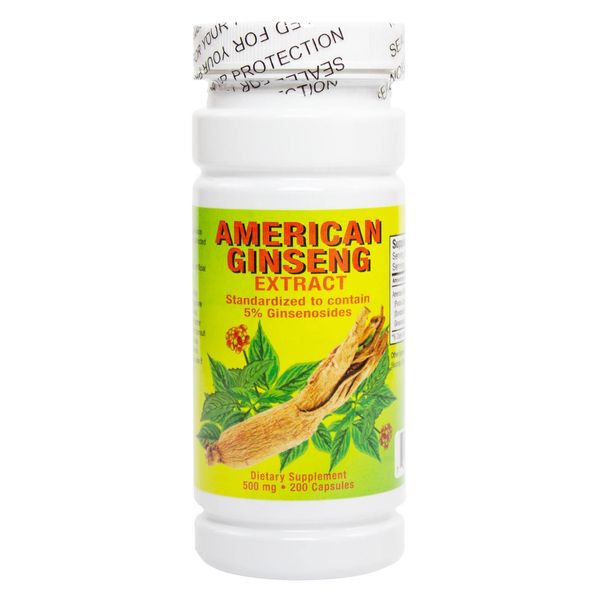 American Ginseng Concentrate 200 Capsules