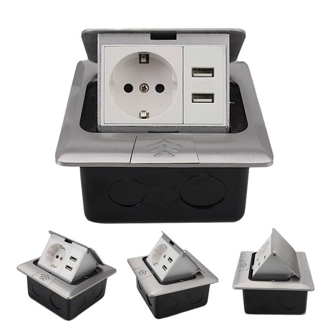 Accessories WiFi Smart Plug Electrical Plugs USB Panel Wall Embedded 16A AC  110V-250V Double Electrical Equipment - AliExpress