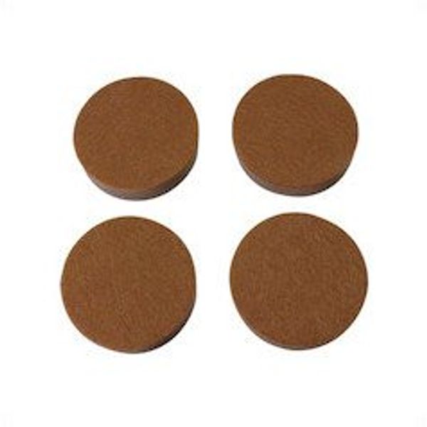 ITEC KFPD-64 Felt Pads Approx. 2.5 inches (64 mm) Round x 0.6 inches (16 mm), Pack of 4 (00869901-001)