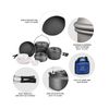 Bulin 13Pcs Camping Cookware Mess Kit, Nonstick Backpacking Cooking Set, Outd...