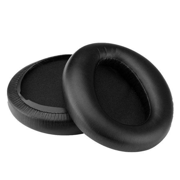 Ear Pads Replacement for Sony MDR-10R / MDR-10RBT / MDR-10RNC Headphone by MMOBIEL - Protein PU Ear Pad Cushions - Earpads Replacement – Black