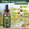 4 PACK Mullein Drops for Lungs, Detox and Cleanse Mullein Extract Supplement