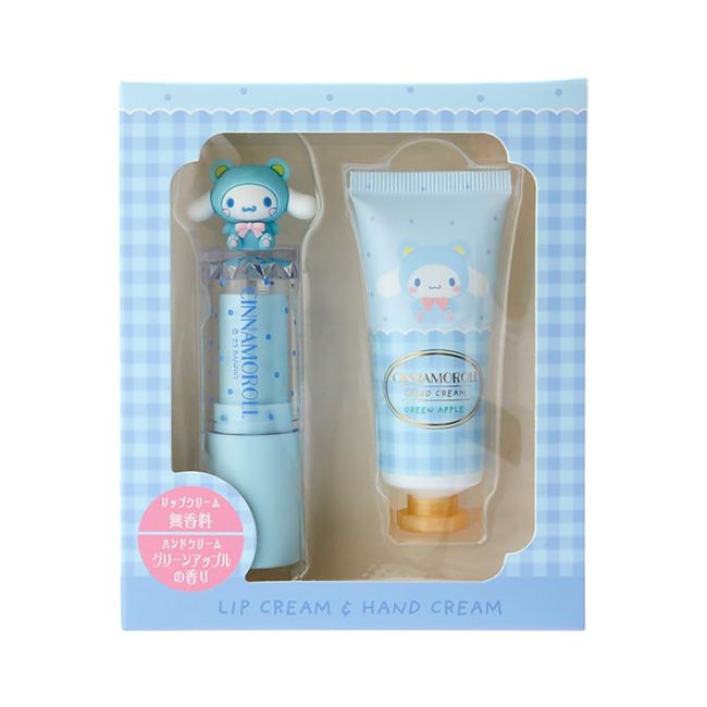 Sanrio 331481 Cinnamoroll Lip Balm & Hand Cream Set (Bear Motif)