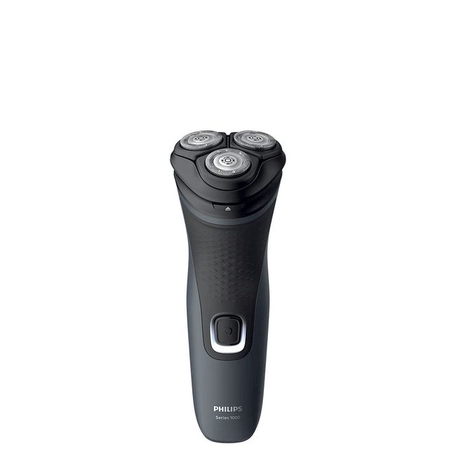 Philips Series 1000 Dry Men's Electric Shaver with PowerCut Blades, Blue Malibu