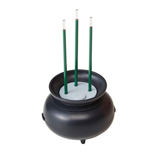 Aimedia 1008791 Flameless LED Incense Sticks Auto Off 2.4 x 2.4 x 4.3 inches (6.2 x 6 x 10.8 cm)
