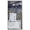 Prym Eyelets and Washers, Silver, 8mm