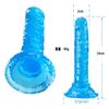 4 Color Suit Plug for Beginners with Suction Cup, Total Length 5.5 inches (14 cm), Diameter 0.8 inches (2 cm)
