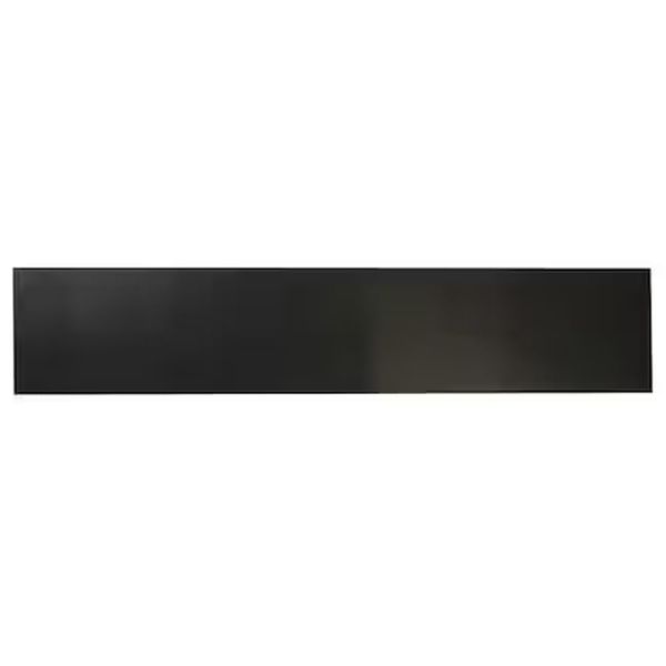 Buna-N Strip,40A,36"x4"x3/32",Black