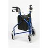 TRI WHEEL WALKER FOLDING 3 WHEELED WALKING AID BLUE