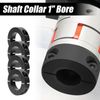 Double Split Shaft Collar | High Strength Lock Bore - Thickened Double-Opening Clamp for Precise Industrial Mechanical Maintenance Assembly