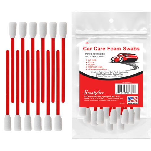 SWAB-ITS Car Care Cleaning and Detailing Swabs Includes 12 Cleaning Pieces: 88-8220