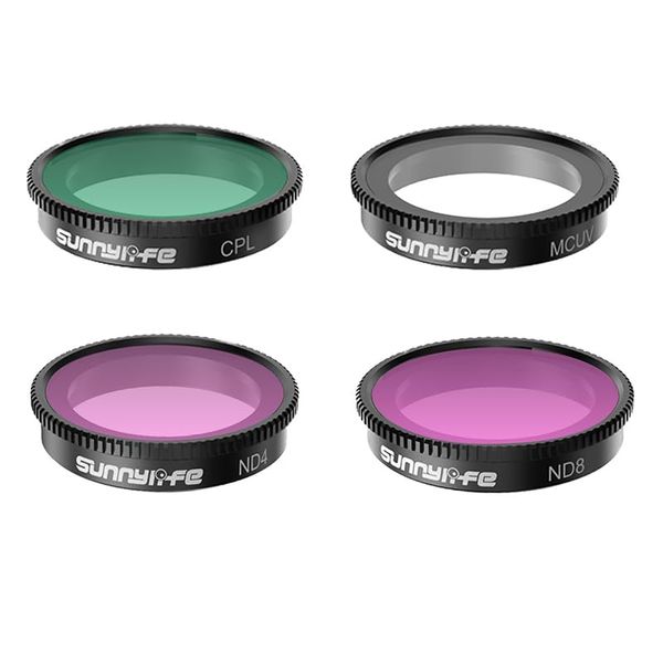 Taoricup Insta360 GO 3/GO 2 Compatible Lens Filter (UV+CPL+ND4+ND8)