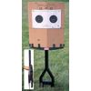 MTM JMTS-40 Jammit Compact Target Stand, Double Stake, 24" Off Ground, USA Made, Black
