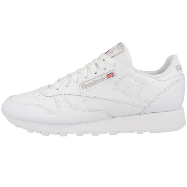 Reebok Herren Classic Leather Sneaker, Ftwwht Ftwwht Pugry3, 42.5 EU